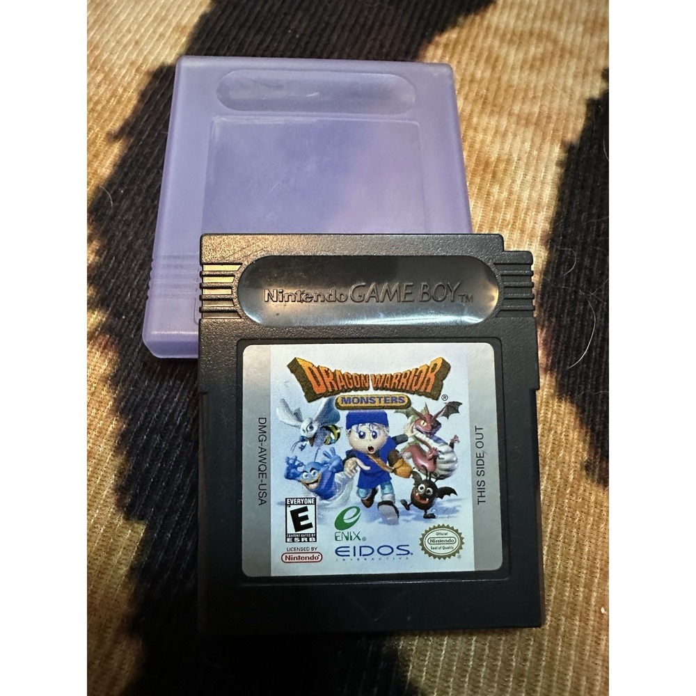 Authentic Dragon Warrior Monsters Nintendo Game Boy Color - Tested